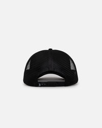 Stussy Crown Stock Trucker Cap Black