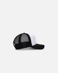Stussy Crown Stock Trucker Cap Black