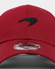 New Era McLaren 9FORTY Cloth Strapback Dark Red