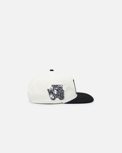 New Era Los Angeles Dodgers '2-Tone Corduroy' Golfer Snapback Chrome/Black