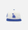 New Era Los Angeles Dodgers '2-Tone Corduroy' Golfer Snapback Chrome/Royal