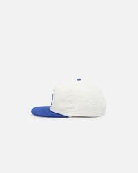 New Era Los Angeles Dodgers '2-Tone Corduroy' Golfer Snapback Chrome/Royal