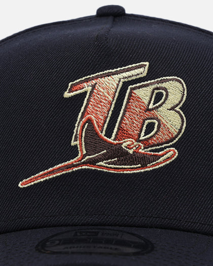 New Era Tampa Bay Rays 'Retro Royal' 9FORTY A-Frame Snapback Navy