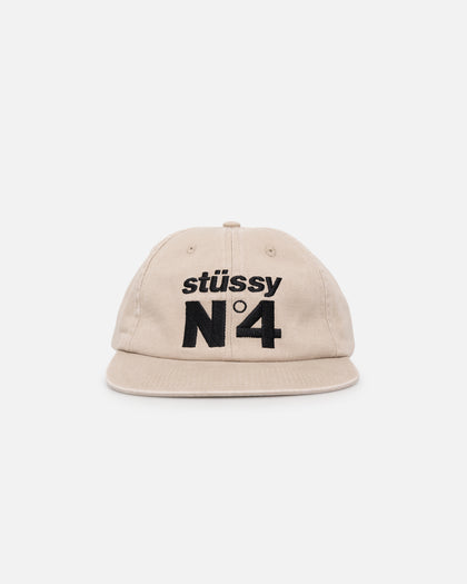 Stussy No. 4 Low Pro Cap Camel