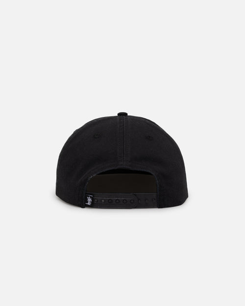 Stussy No. 4 Low Pro Cap Black