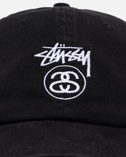 Stussy SS Link Low Pro Cap Black