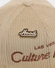 Hood X Culture Kings Las Vegas Collab Original Corduroy Snapback Khaki