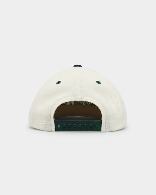 Hood X Culture Kings Las Vegas Collab Original Snapback White/Forest