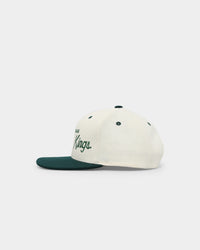 Hood X Culture Kings Las Vegas Collab Original Snapback White/Forest