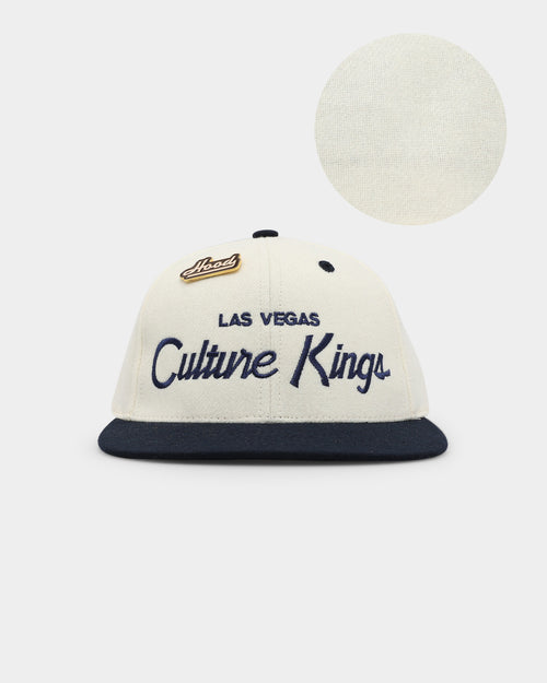 Hood X Culture Kings Las Vegas Collab Original Snapback White/Navy
