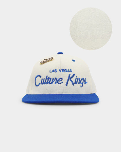 Hood X Culture Kings Las Vegas Collab Original Snapback White/Royal