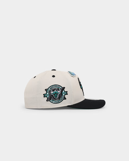 Mitchell & Ness Chicago Bulls 'Diamond' Fitted Bone/Black