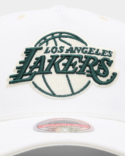 Mitchell & Ness Los Angeles Lakers 'State Of Mind' Snapback Vintage White