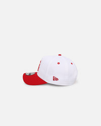 New Era Chicago White Sox 'Satin Blaze' 9FORTY A-Frame Snapback White/Scarlet