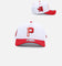 New Era Pittsburgh Pirates 'Satin Blaze' 9FORTY A-Frame Snapback White/Scarlet