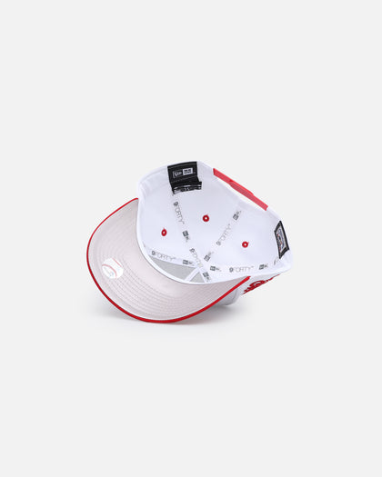 New Era Pittsburgh Pirates 'Satin Blaze' 9FORTY A-Frame Snapback White/Scarlet