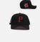 New Era Pittsburgh Pirates 'Satin Scarlet' 9FORTY A-Frame Snapback Black/Scarlet