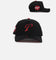 New Era San Diego Padres 'Satin Scarlet' 9FORTY A-Frame Snapback Black/Scarlet