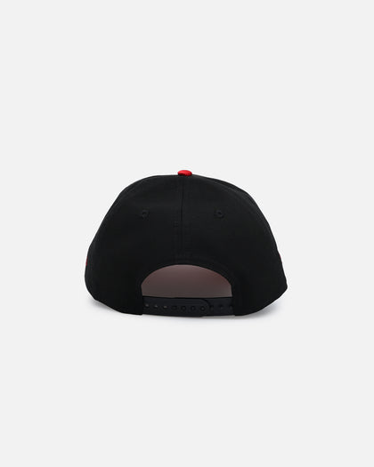 New Era San Diego Padres 'Satin Scarlet' 9FORTY A-Frame Snapback Black/Scarlet