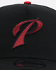 New Era San Diego Padres 'Satin Scarlet' 9FORTY A-Frame Snapback Black/Scarlet