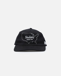 Students Golf National Tour Cap (1 Panel) Black