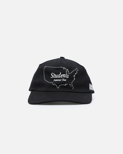 Students Golf National Tour Cap (1 Panel) Black