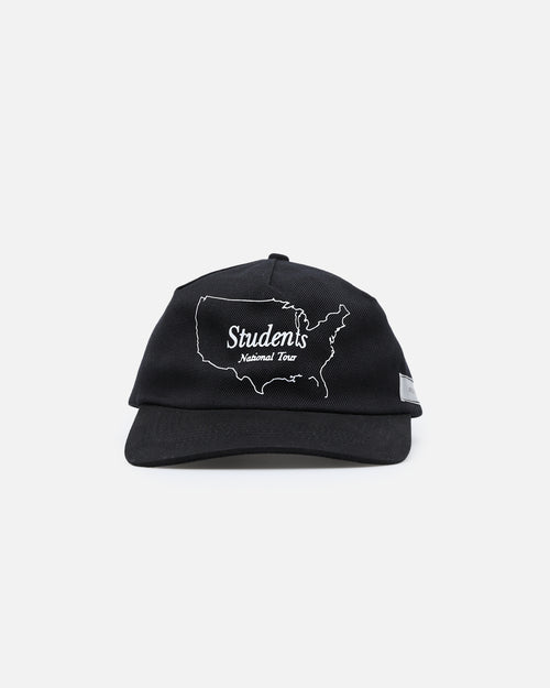 Students Golf National Tour Cap (1 Panel) Black