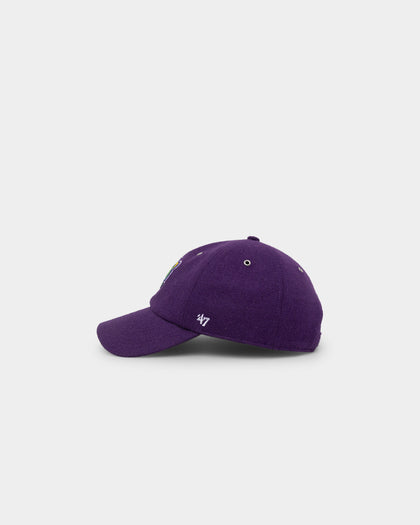 47 Brand Tampa Bay Rays Wooly '47 Clean Up Strapback Purple