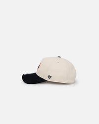 47 Brand Houston Astros 'Wooly Offside DT' Sure Shot Snapback Natural/Navy