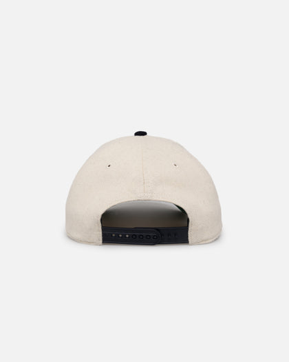 47 Brand New York Yankees 'Wooly Offside DT' Sure Shot Snapback Natural/Navy