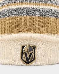 47 Brand Vegas Golden Knights Breakaway Cuff Knit Natural Tan