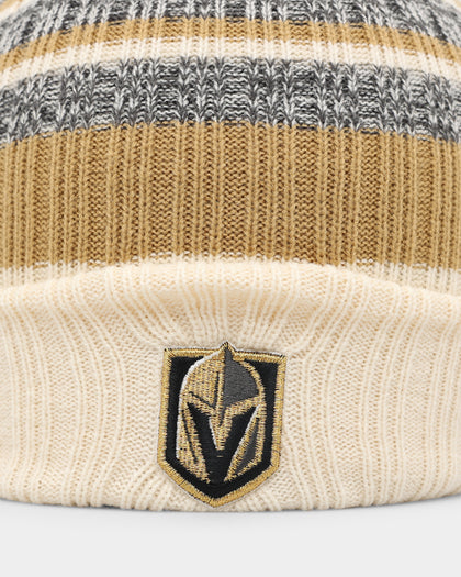 47 Brand Vegas Golden Knights Breakaway Cuff Knit Natural Tan
