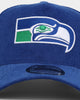 New Era Seattle Seahawks 'NFL Season Kick Off' Corduroy 9FORTY A-Frame Snapback Blue/OTC