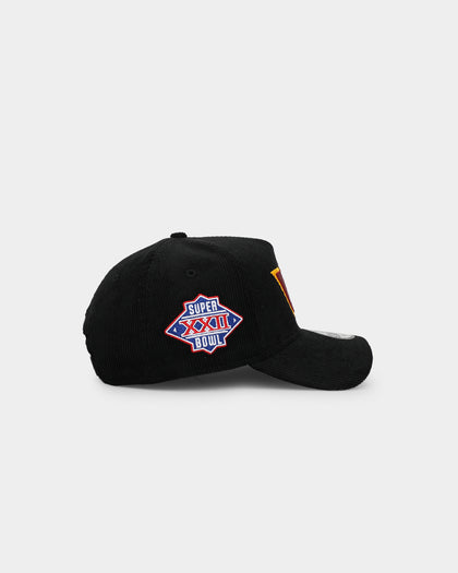 New Era Washington Commanders 'NFL Season Kick Off' Corduroy 9FORTY A-Frame Snapback Black/OTC