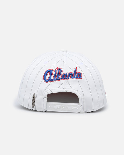 Pro Standard Atlanta Braves Wool Snapback Eggshell/Yellow