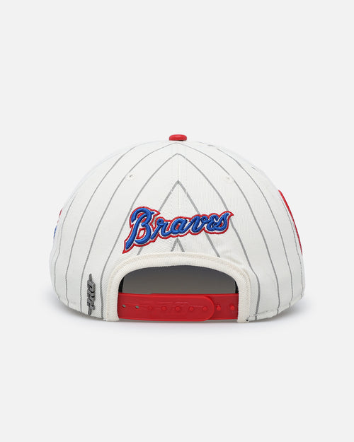 Pro Standard Atlanta Braves Wool Snapback Eggshell/Yellow