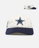 Pro Standard Dallas Cowboys Pinstripe Classic Dad Hat Strapback Eggshell/Yellow