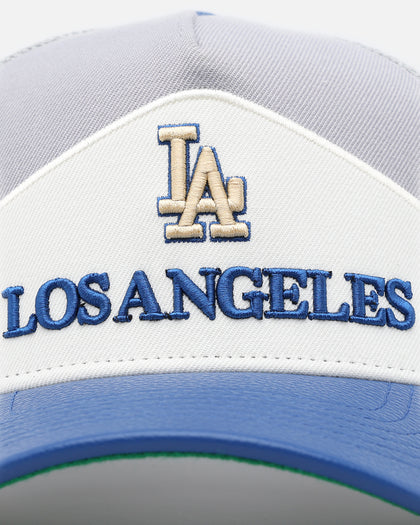 Pro Standard Los Angeles Dodgers Chevron Pinch Front Trucker Snapback Dodger Blue