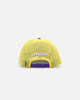 Pro Standard Los Angeles Lakers Pinch Front Trucker Snapback Yellow