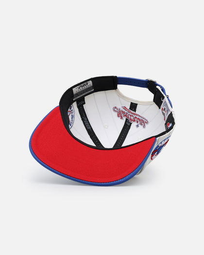 Pro Standard Montreal Expos Classic Logo Wool Strapback Eggshell/Yellow