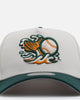 New Era Gwinnett Stripers 'Autumn Hue' 9FORTY A-Frame Snapback Stone/Dark Green
