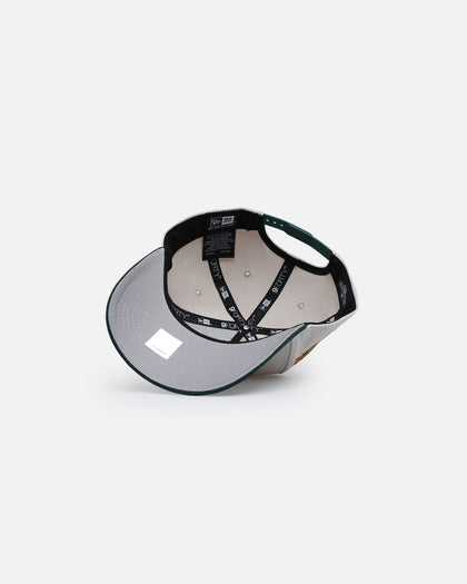New Era Gwinnett Stripers 'Autumn Hue' 9FORTY A-Frame Snapback Stone/Dark Green