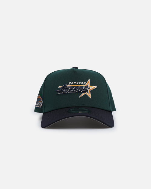 New Era Houston Astros 'Autumn Hue' 9FORTY A-Frame Snapback Dark Green/Navy
