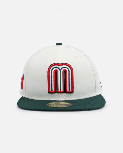 New Era Mexico National Baseball Team 'World Baseball Classic Mexico' 59FIFTY Fitted Chrome/OTC