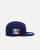New Era Mexico National Baseball Team 'World Baseball Classic Mexico' 59FIFTY Fitted Dark Royal/Grey