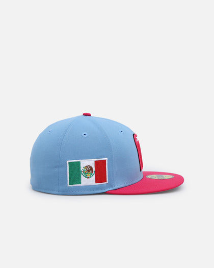 New Era Mexico National Baseball Team 'World Baseball Classic Mexico' 59FIFTY Fitted Sky Blue/Bright