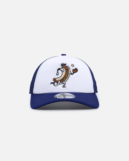 New Era Los Angeles Dodgers 'Mascot Magic' Foam Front 9FORTY A-Frame Trucker Snapback White/Dark Royal