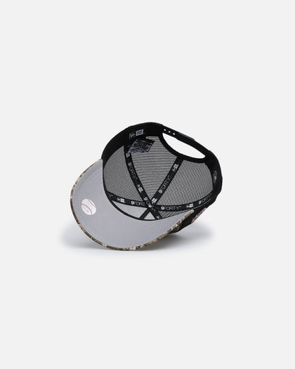 New Era Houston Astros 'Real Tree' 9FORTY A-Frame Trucker Snapback Realtree Edge