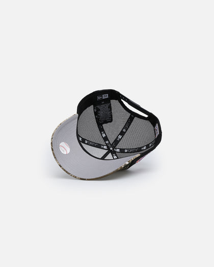 New Era New York Mets 'Real Tree' 9FORTY A-Frame Trucker Snapback Realtree Edge