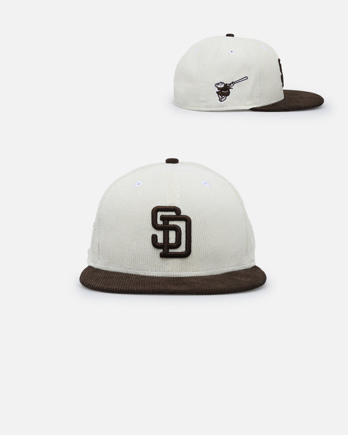 New Era San Diego Padres 59FIFTY Fitted Chrome/Walnut